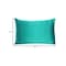 Homeroots 20 x 26 in. Teal Dreamy Silky Satin Standard Size Pillowcases 387881 - alternate 5